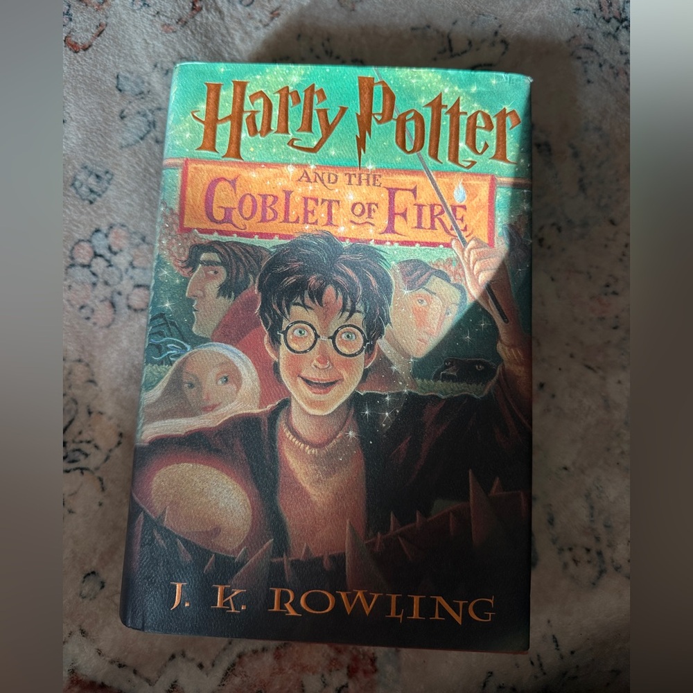Harry Potter and the Goblet of Fire First Edition by J.K. Rowling